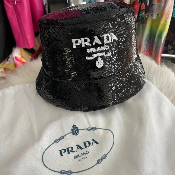 Prada bucket hat discount poshmark